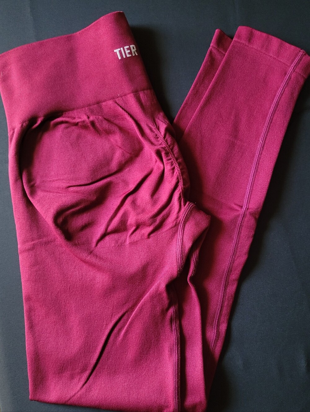 Tier Activewear Seamless Scrunch Leggings Size M